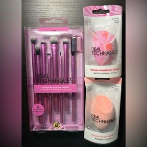 NEW Real Techniques Brush and Beauty Blender Bundle